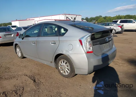 2012 Toyota Prius Plug-In from USA, damaged, VIN JTDKN3DP9C3012153